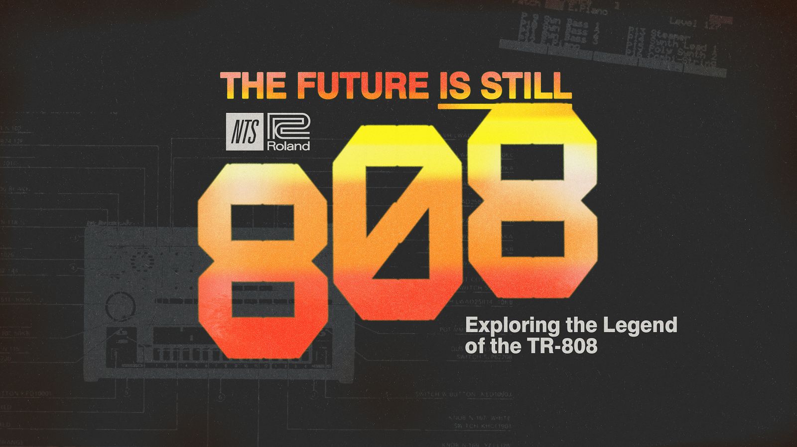 NTS X Roland: The Future Is Still 808 – The Origins 8th August