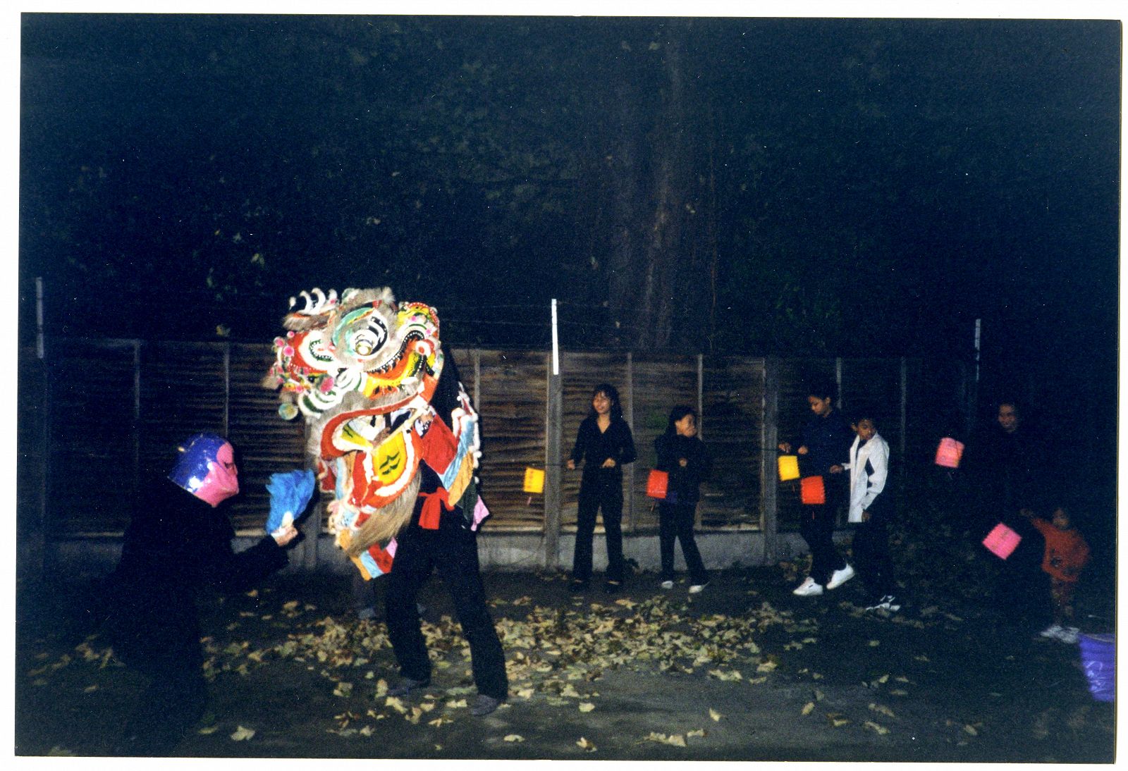 Lion dance celebration at the An Việt Foundation