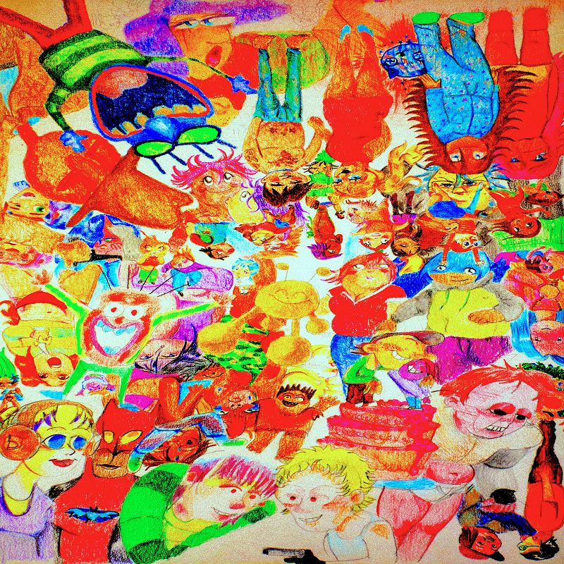 friends&: Brainrot Psychedelia