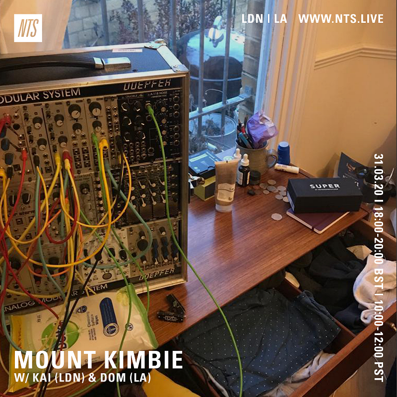 Mount Kimbie 29 Mar 2020 Incoming