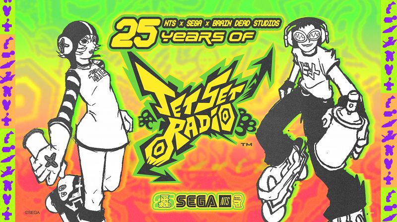 デラジェットセットラジオ NTS x JET SET RADIO: D33J (LIVE FROM BRAIN DEAD STUDIOS) 13th June