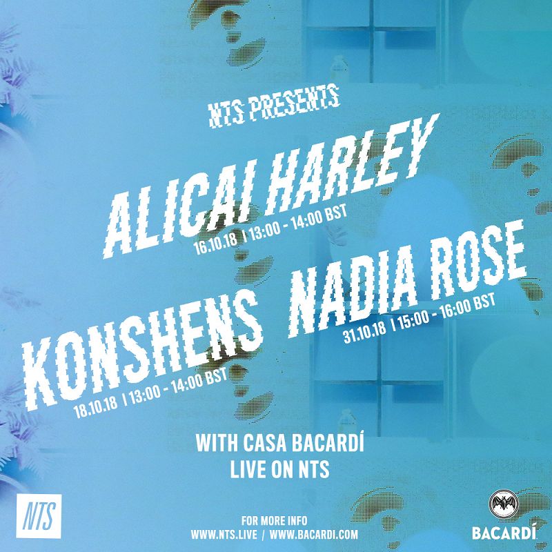 Casa Bacardí: Alicai Harley, Konshens, P Montana & Nadia Rose 16 Oct 2018 Incoming