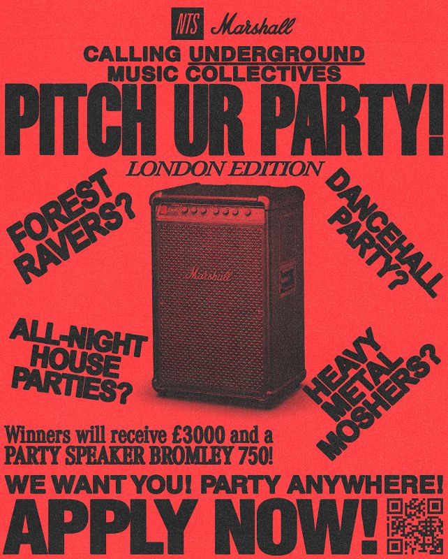 CALLING UNDERGROUND MUSIC COLLECTIVES: PITCH UR PARTY 23 Aug 2025 Incoming