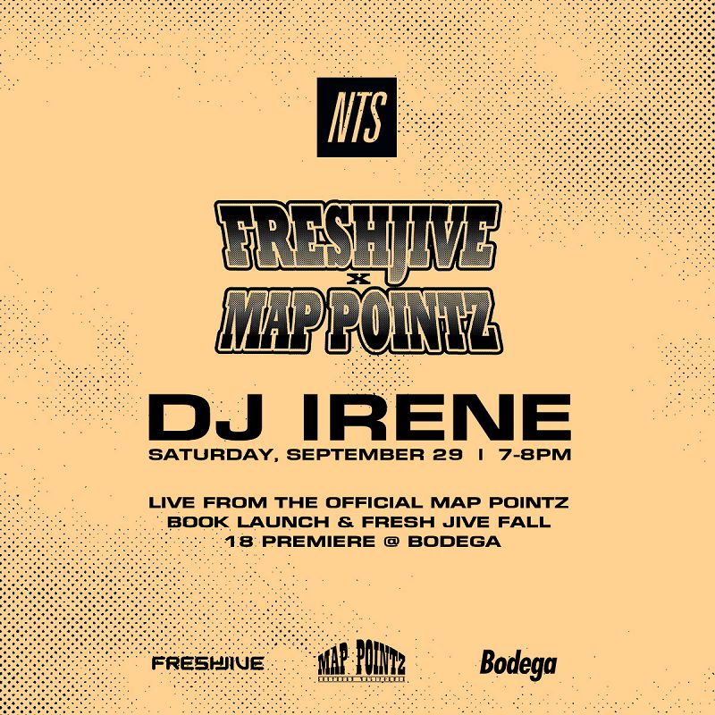 DJ Irene live from Freshjive x Mappointz 27 Sep 2018 Incoming