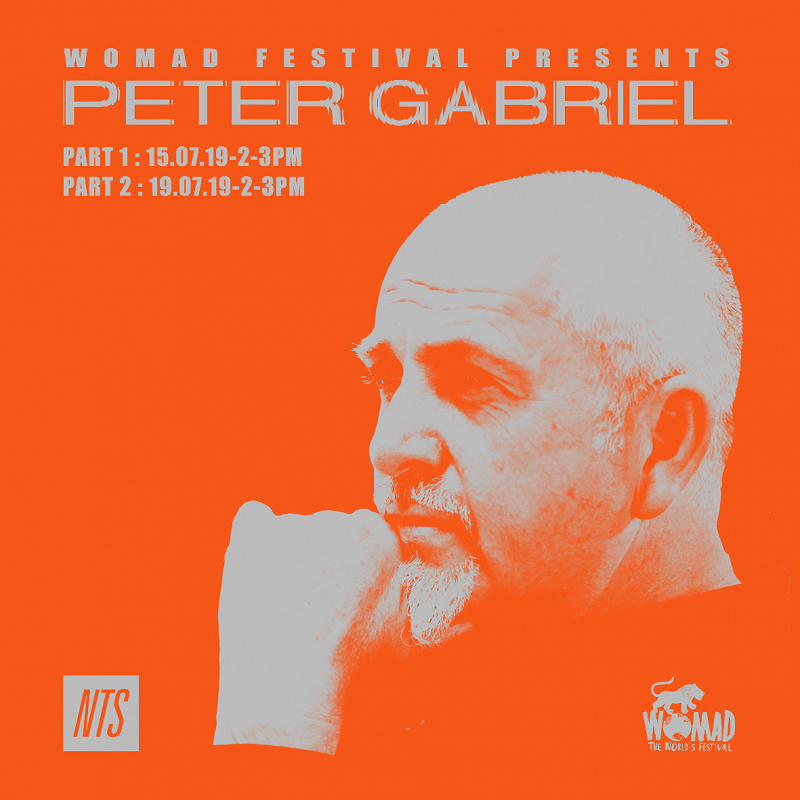 Peter Gabriel live on NTS 12 Jul 2019 Incoming