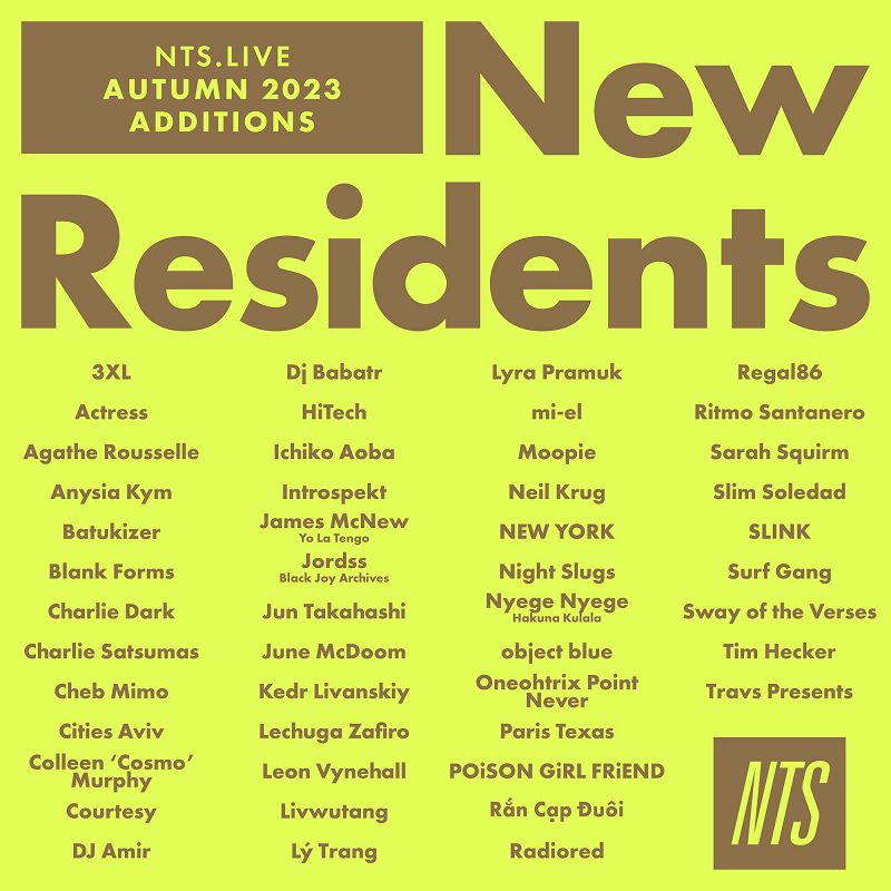 MEET OUR NEW RESIDENTS FOR AUTUMN 2023 04.10.23 Incoming