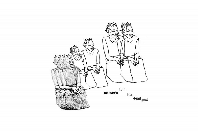 no man's land is a dead goat swaampcat w/ chsm