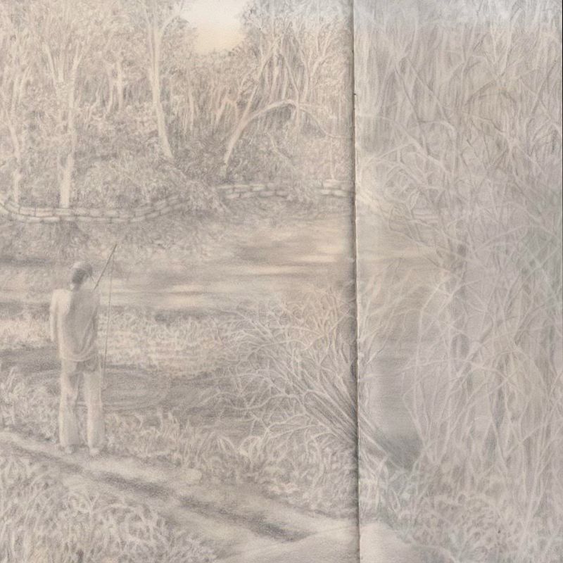 Ikr. Imprint w/ plant